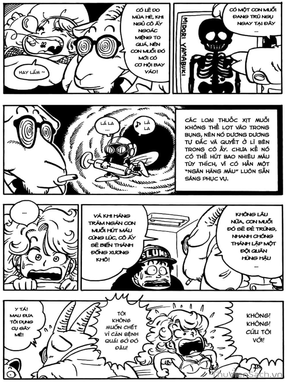 Truyện Tranh Tiến Sĩ Slump - Dr. Slump trang 4