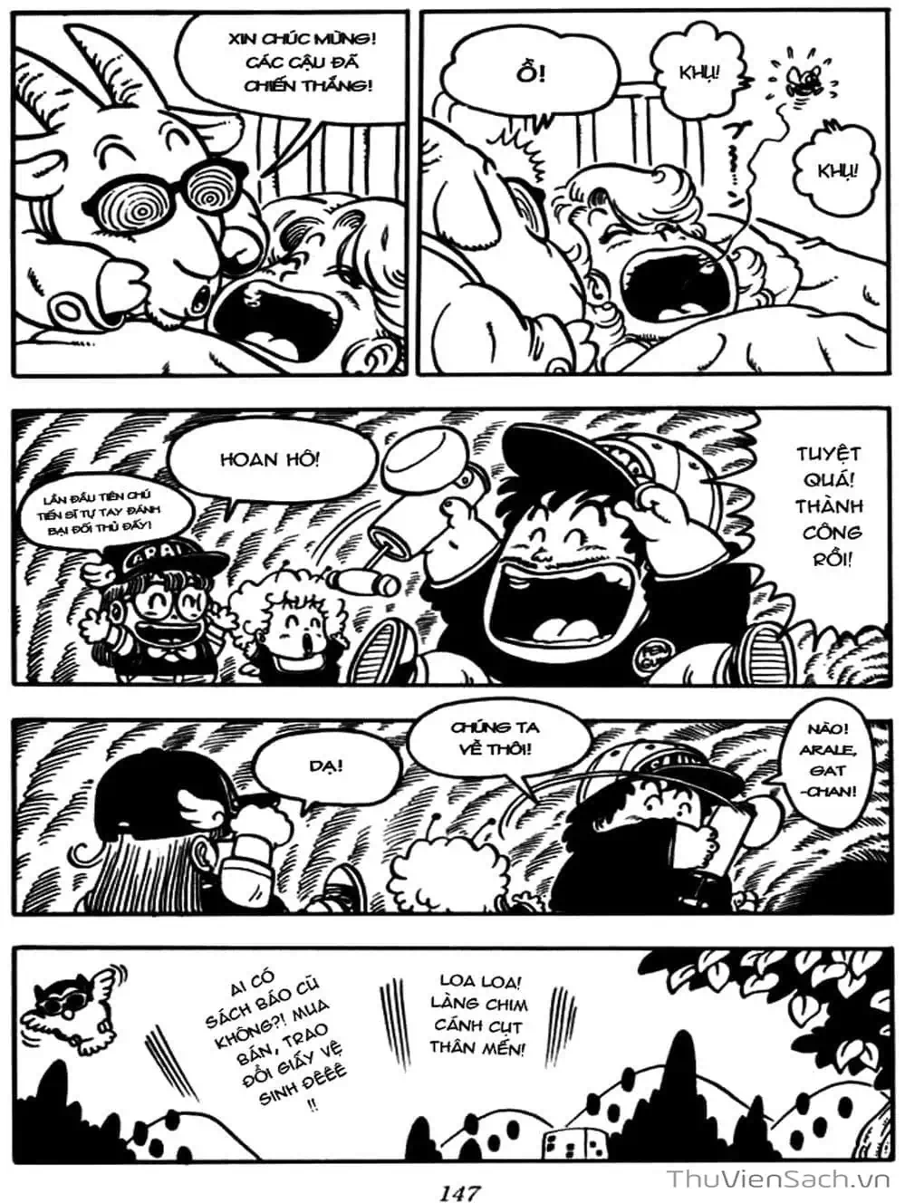 Truyện Tranh Tiến Sĩ Slump - Dr. Slump trang 4