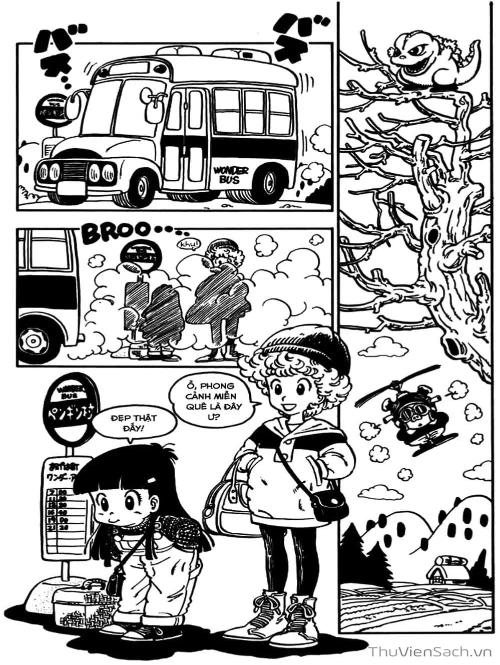 Truyện Tranh Tiến Sĩ Slump - Dr. Slump trang 4
