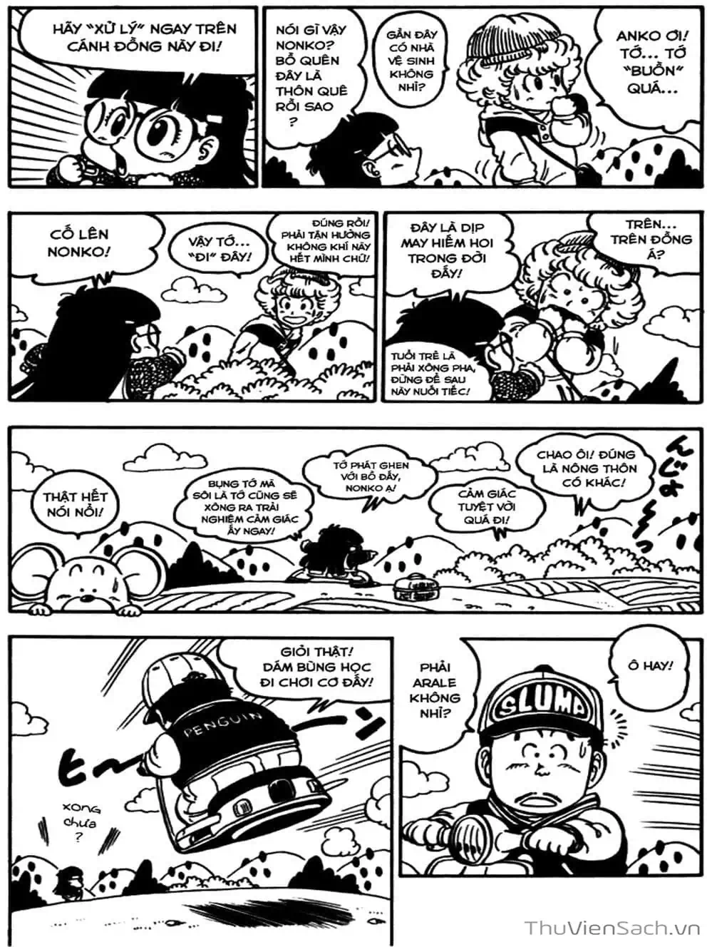 Truyện Tranh Tiến Sĩ Slump - Dr. Slump trang 4