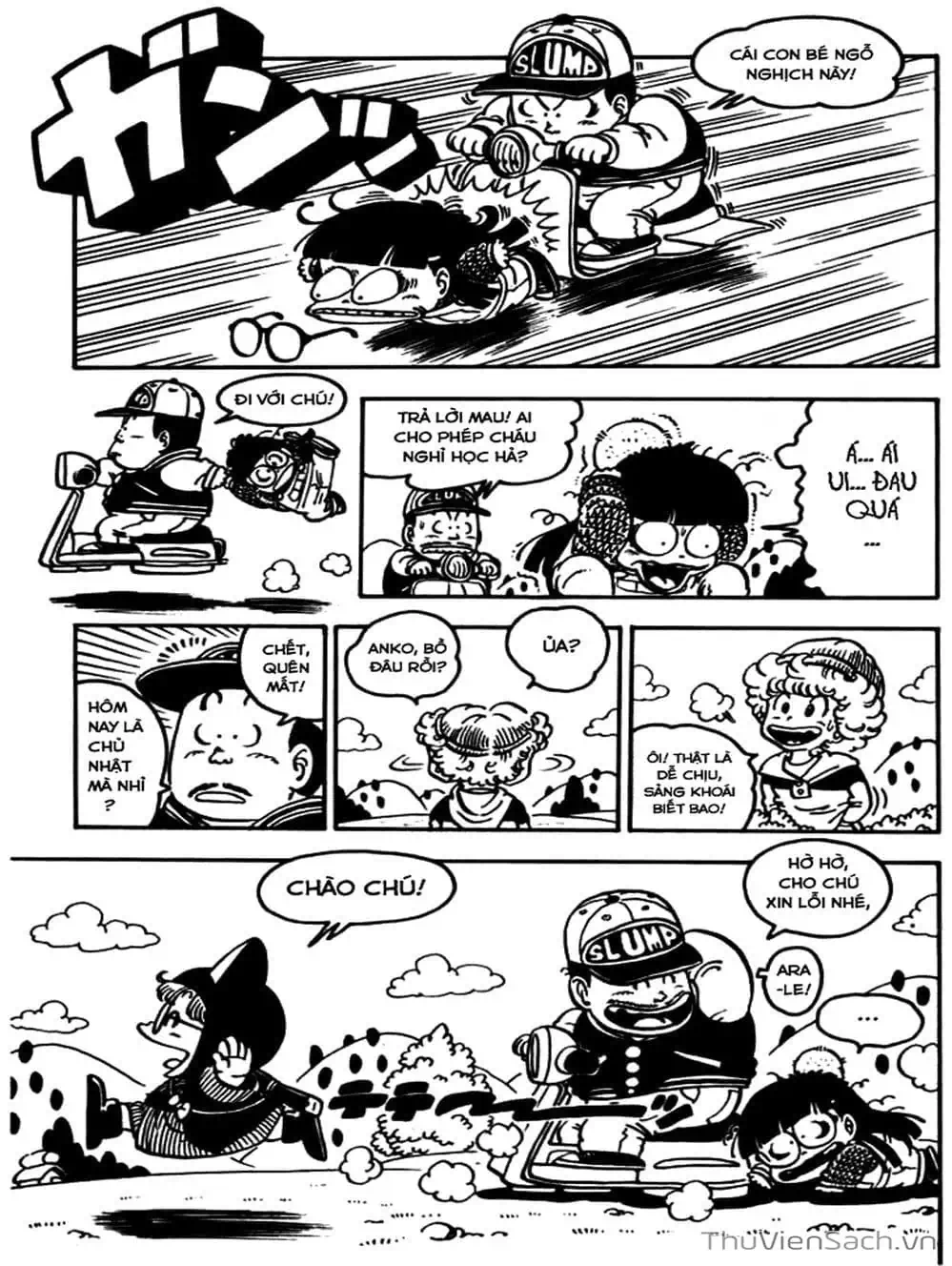 Truyện Tranh Tiến Sĩ Slump - Dr. Slump trang 4
