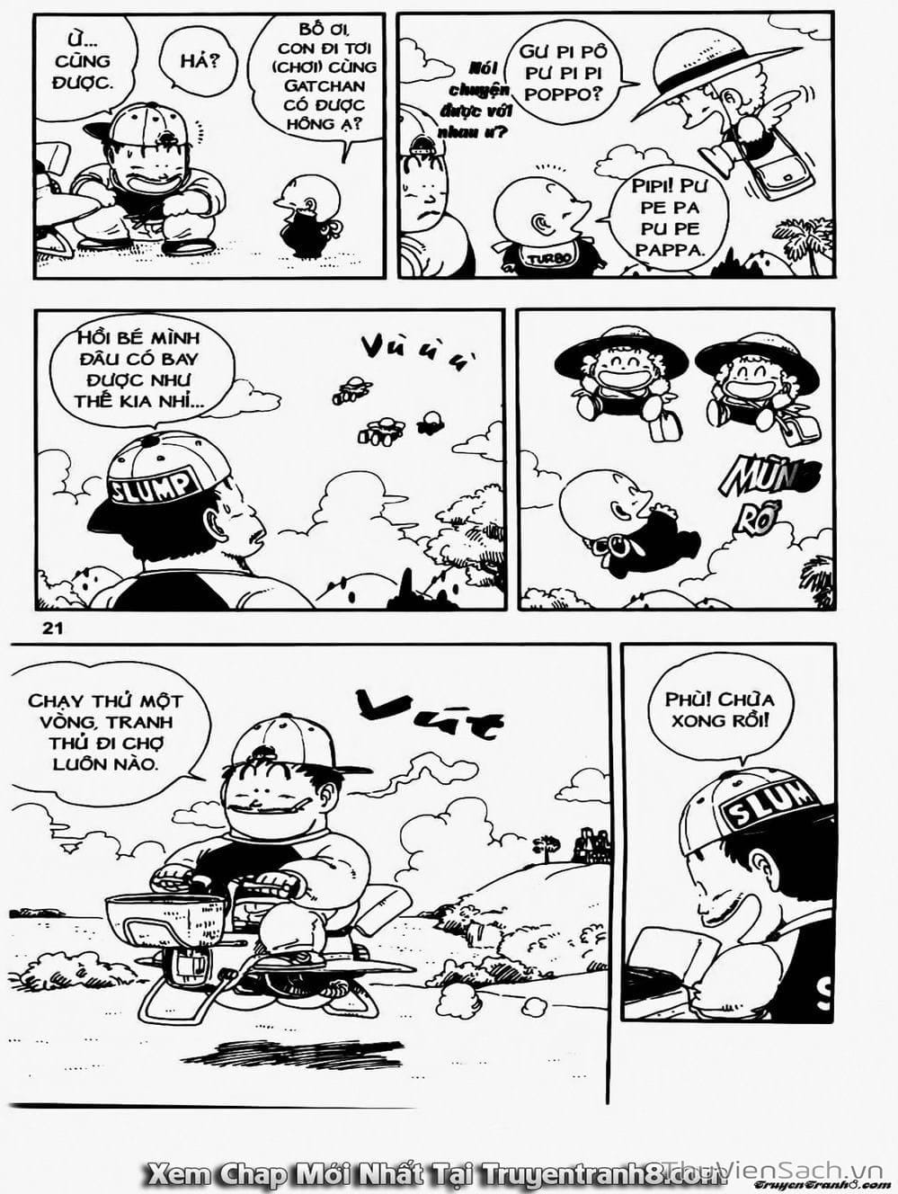 Truyện Tranh Tiến Sĩ Slump - Dr. Slump trang 4