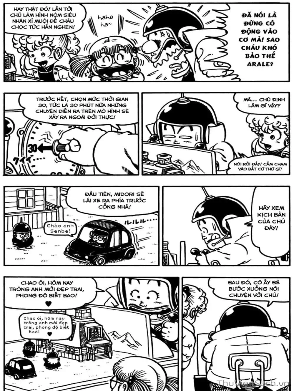 Truyện Tranh Tiến Sĩ Slump - Dr. Slump trang 4