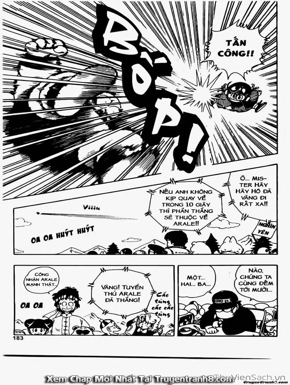 Truyện Tranh Tiến Sĩ Slump - Dr. Slump trang 4