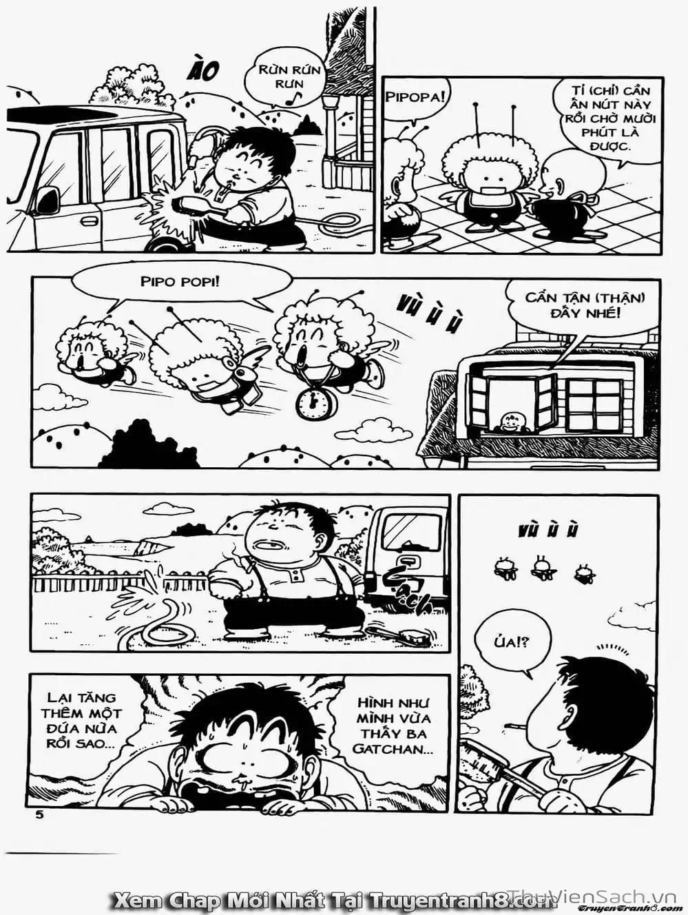 Truyện Tranh Tiến Sĩ Slump - Dr. Slump trang 4