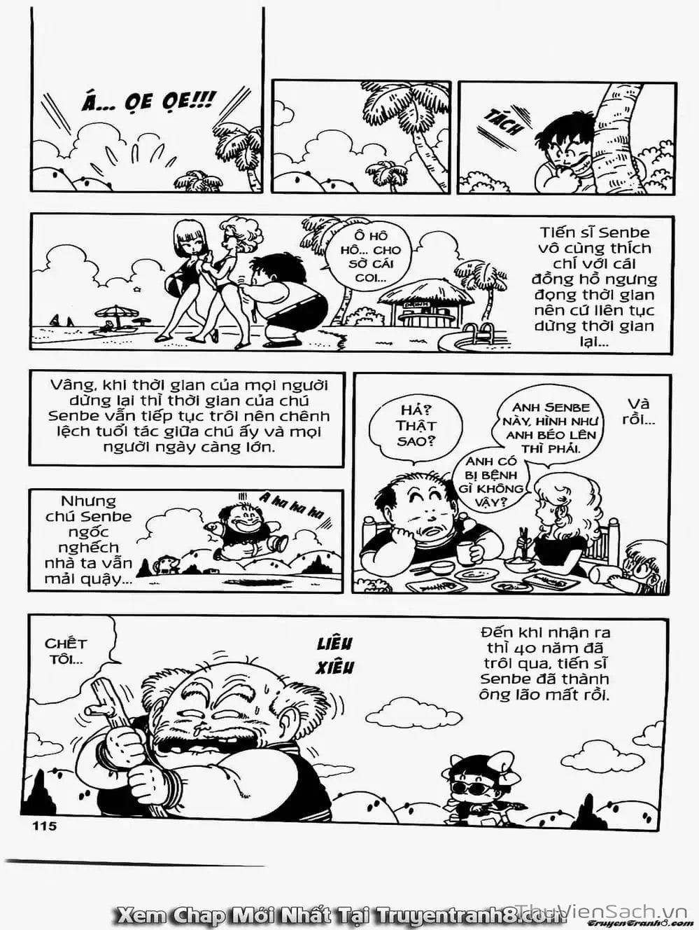 Truyện Tranh Tiến Sĩ Slump - Dr. Slump trang 4