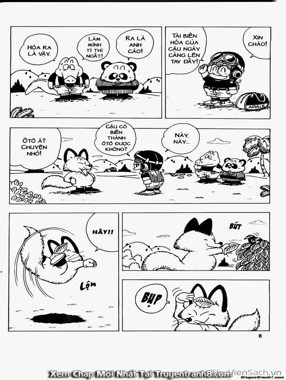 Truyện Tranh Tiến Sĩ Slump - Dr. Slump trang 4