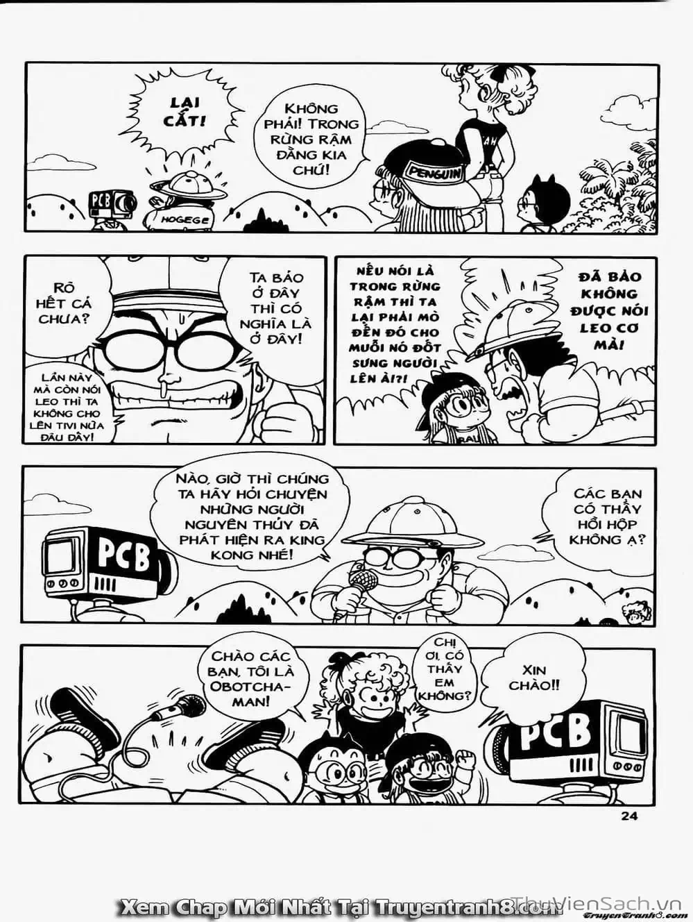 Truyện Tranh Tiến Sĩ Slump - Dr. Slump trang 4