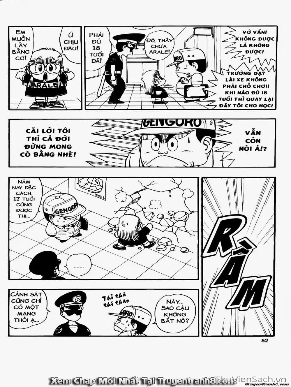 Truyện Tranh Tiến Sĩ Slump - Dr. Slump trang 4