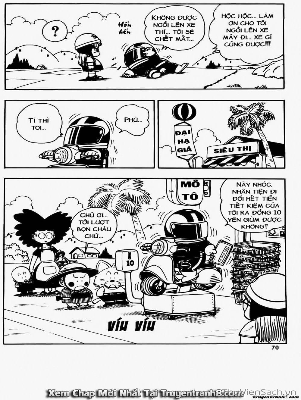 Truyện Tranh Tiến Sĩ Slump - Dr. Slump trang 4