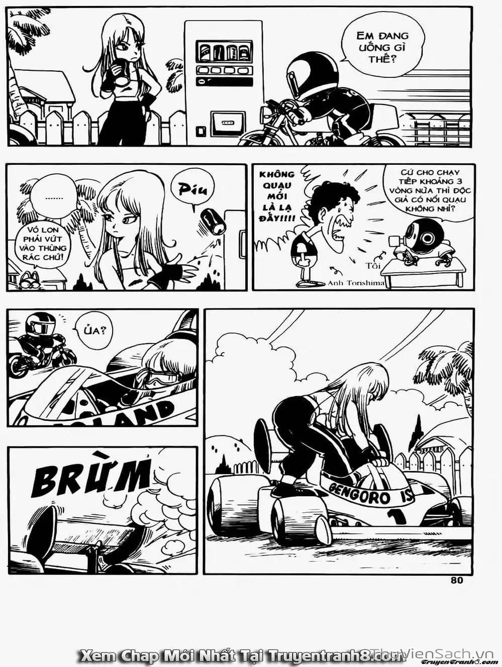 Truyện Tranh Tiến Sĩ Slump - Dr. Slump trang 4