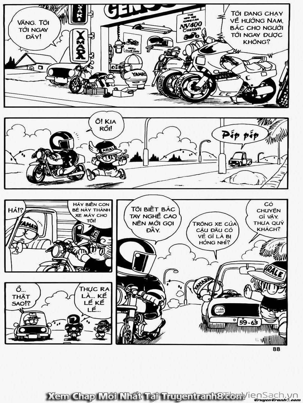 Truyện Tranh Tiến Sĩ Slump - Dr. Slump trang 1816