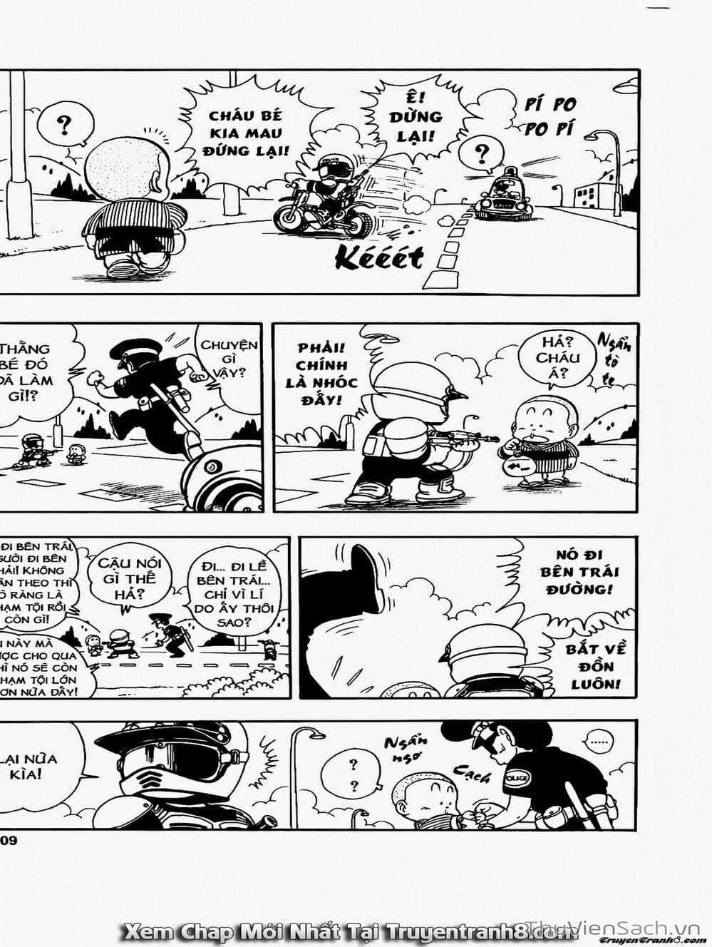 Truyện Tranh Tiến Sĩ Slump - Dr. Slump trang 4
