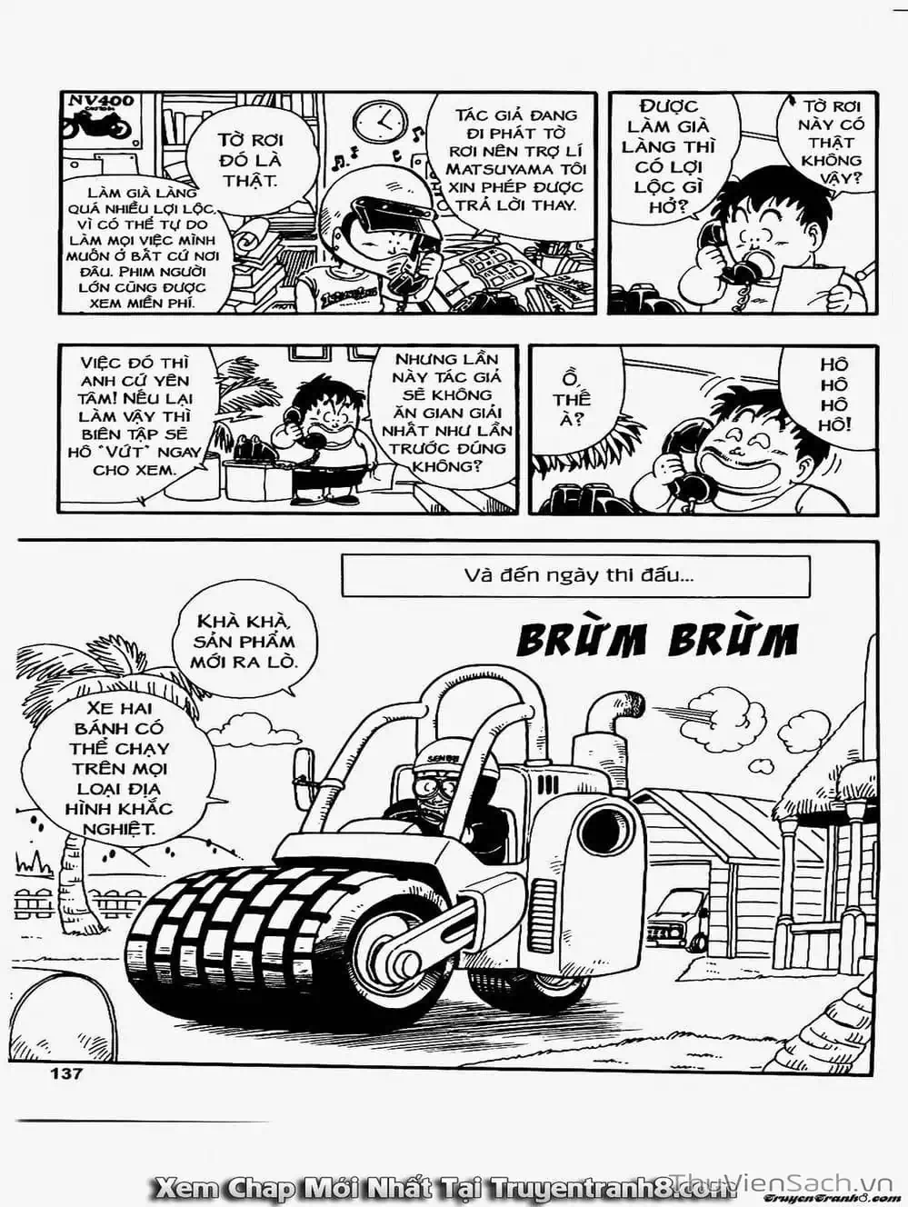 Truyện Tranh Tiến Sĩ Slump - Dr. Slump trang 4