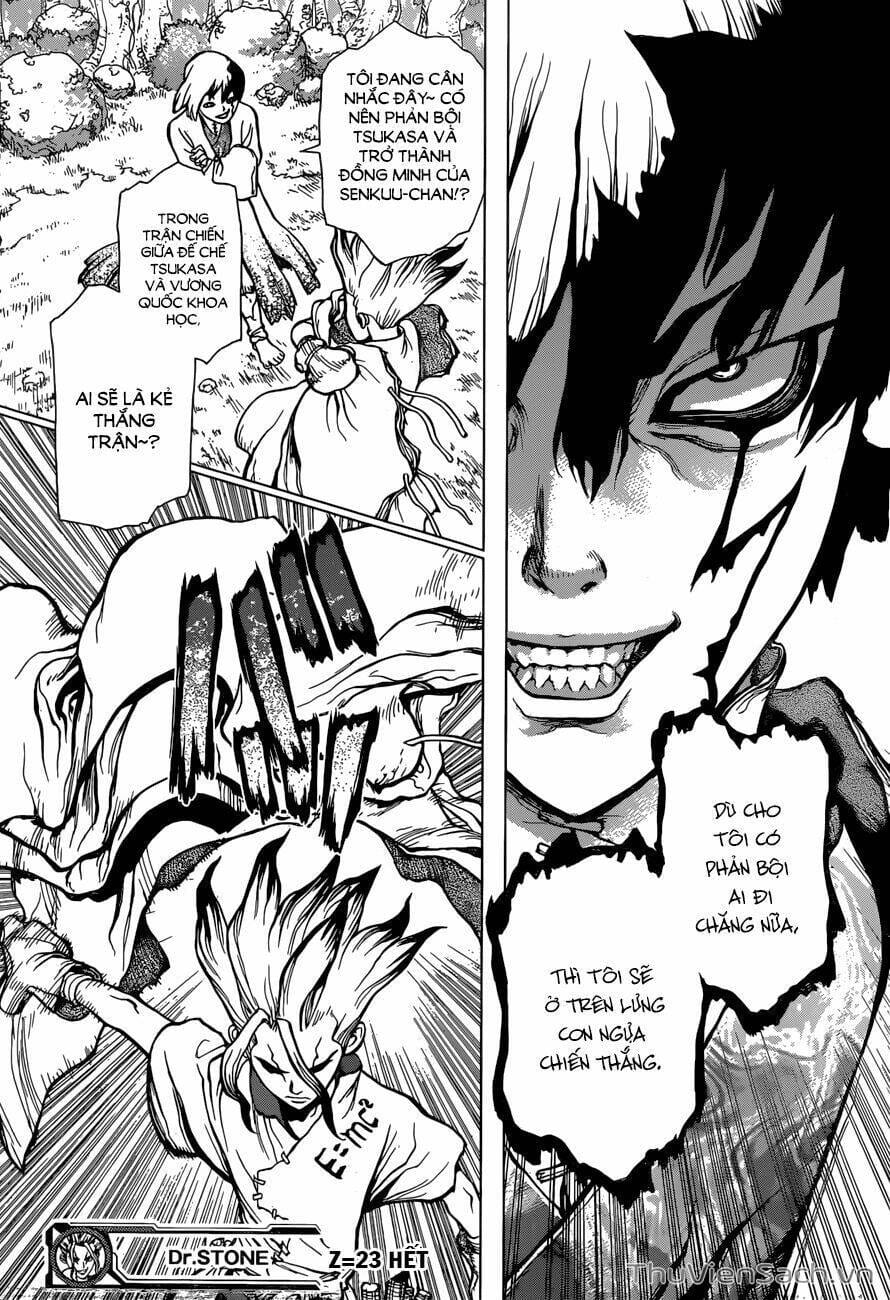Truyện Tranh Dr. Stone - Hồi Sinh Thế Giới trang 3