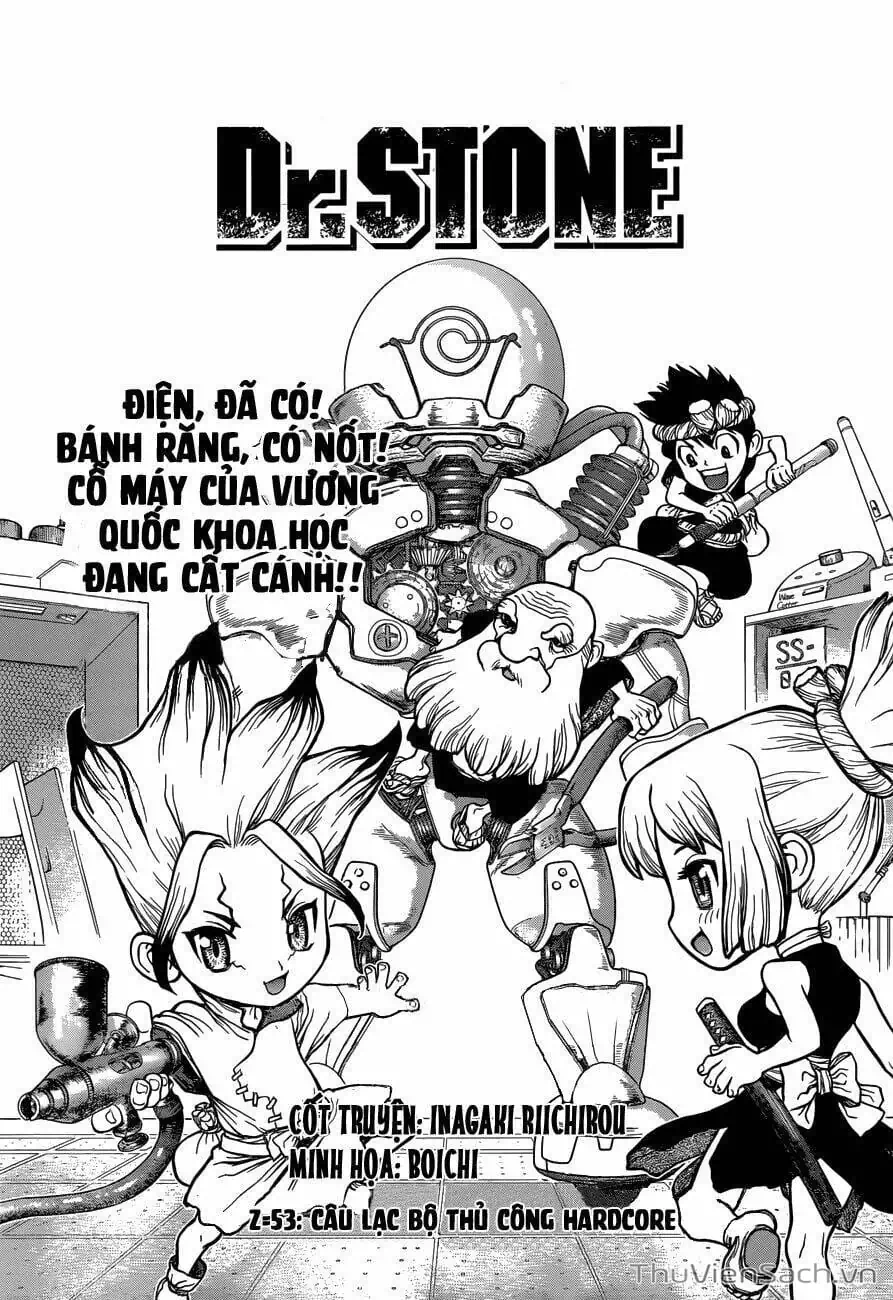 Truyện Tranh Dr. Stone - Hồi Sinh Thế Giới trang 3