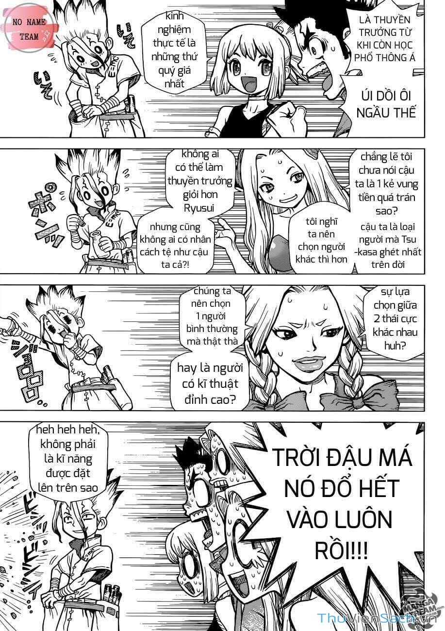 Truyện Tranh Dr. Stone - Hồi Sinh Thế Giới trang 3