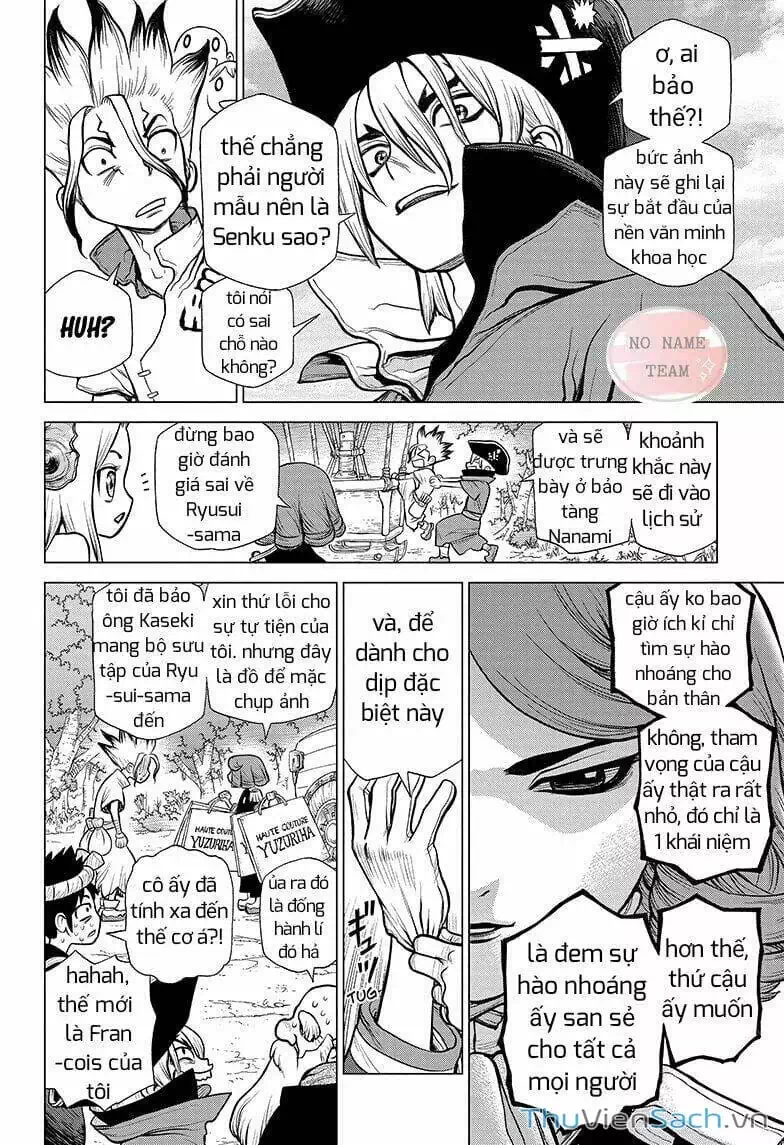 Truyện Tranh Dr. Stone - Hồi Sinh Thế Giới trang 3
