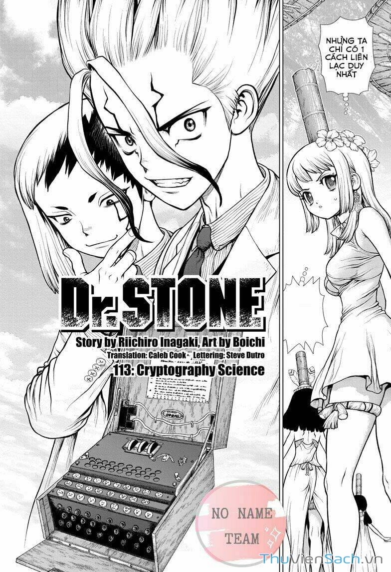 Truyện Tranh Dr. Stone - Hồi Sinh Thế Giới trang 3