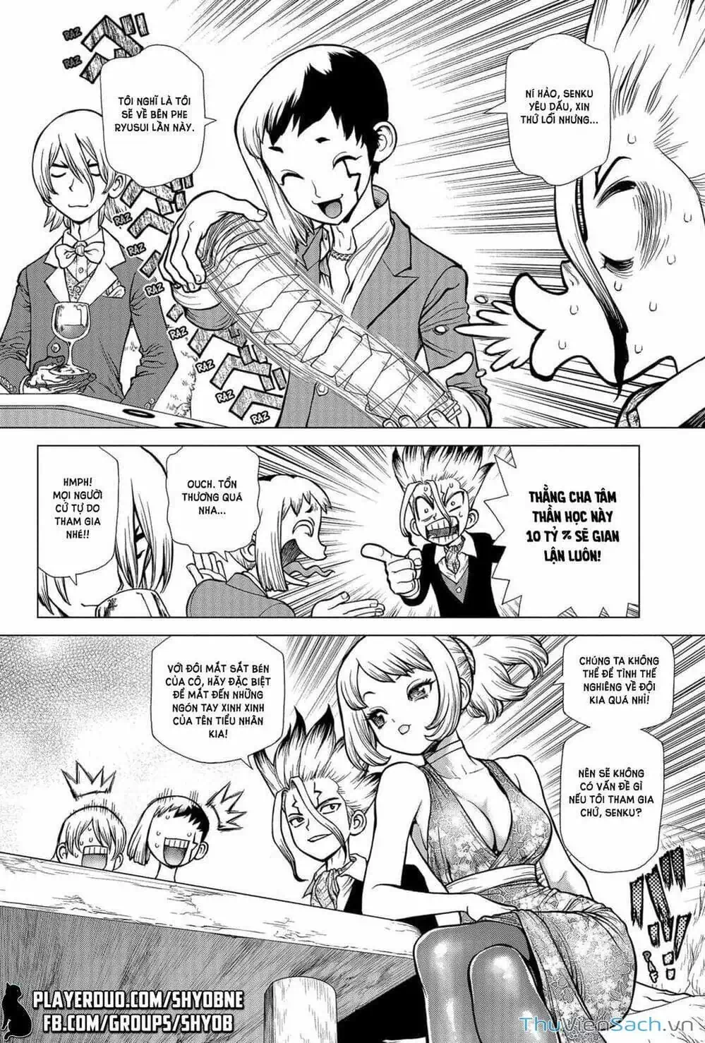 Truyện Tranh Dr. Stone - Hồi Sinh Thế Giới trang 3