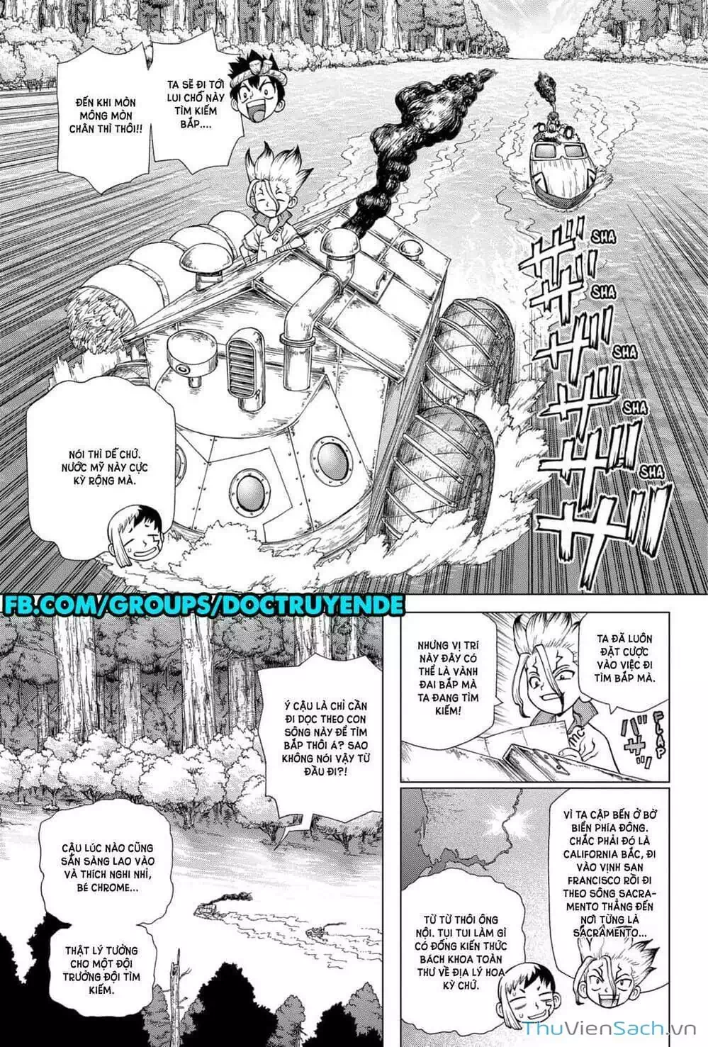 Truyện Tranh Dr. Stone - Hồi Sinh Thế Giới trang 3