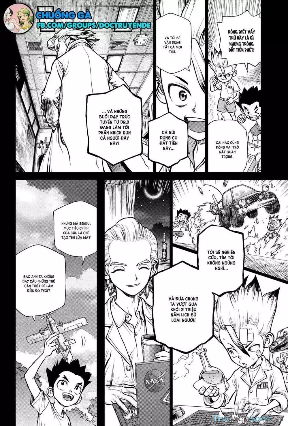 Truyện Tranh Dr. Stone - Hồi Sinh Thế Giới trang 3