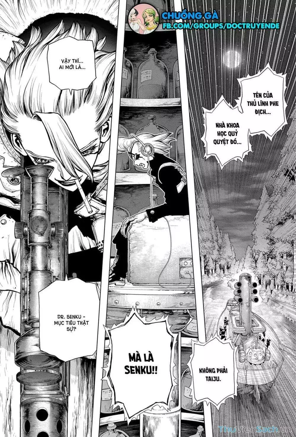 Truyện Tranh Dr. Stone - Hồi Sinh Thế Giới trang 3