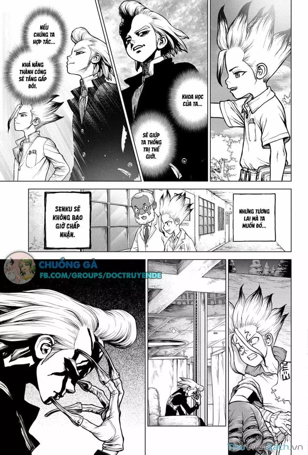 Truyện Tranh Dr. Stone - Hồi Sinh Thế Giới trang 3