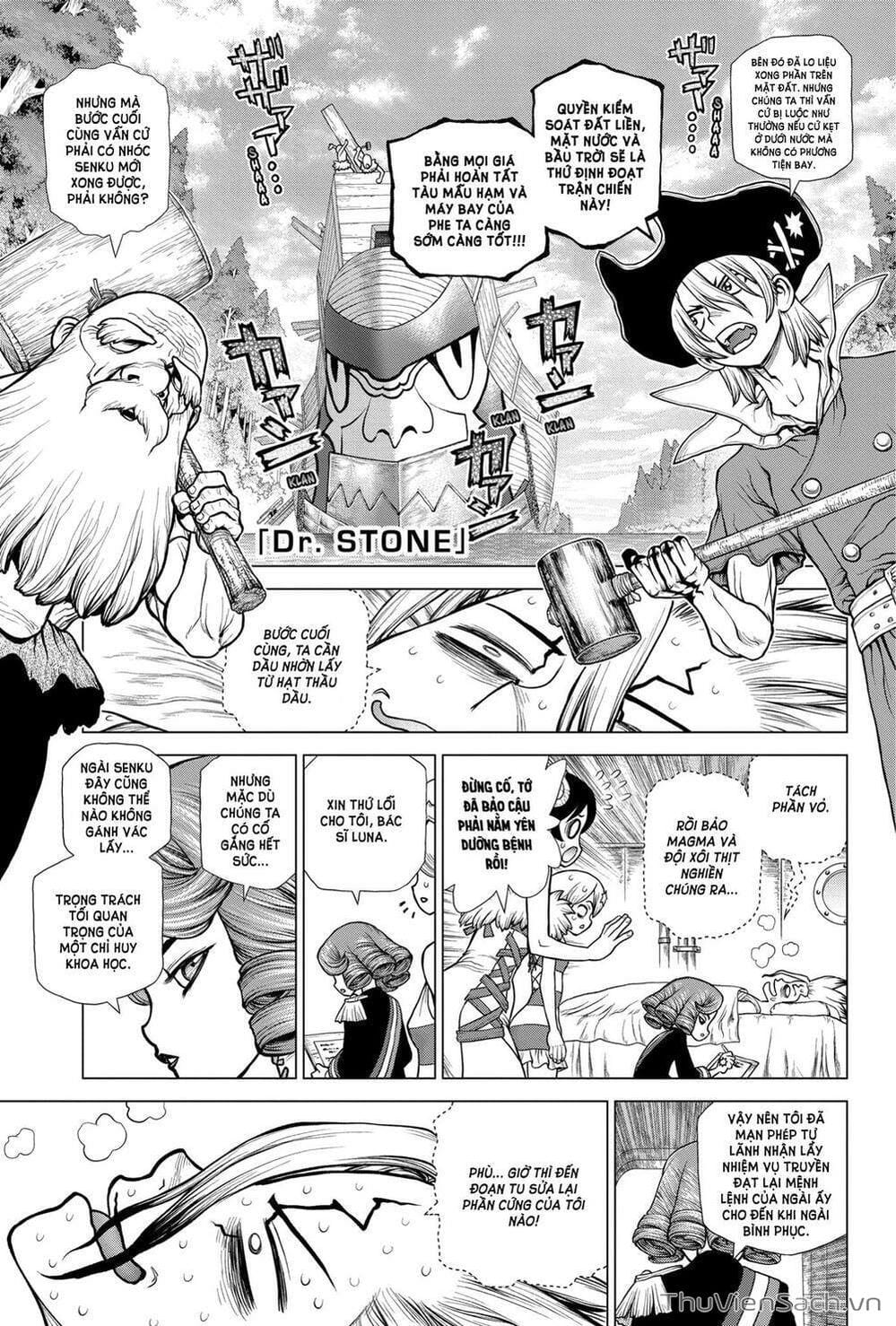 Truyện Tranh Dr. Stone - Hồi Sinh Thế Giới trang 3