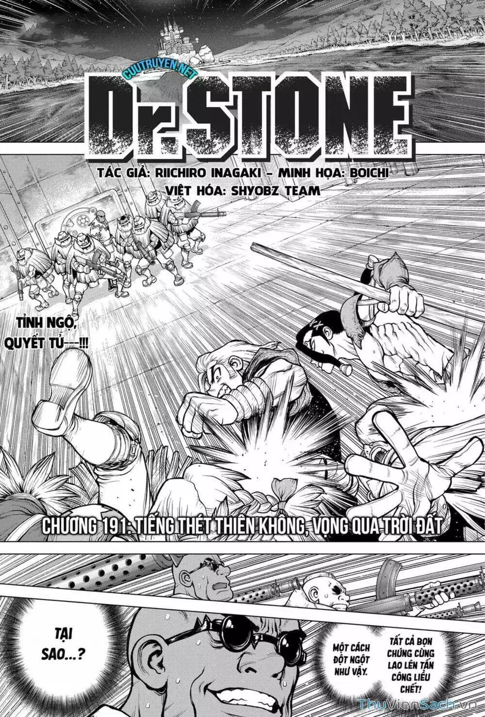 Truyện Tranh Dr. Stone - Hồi Sinh Thế Giới trang 3