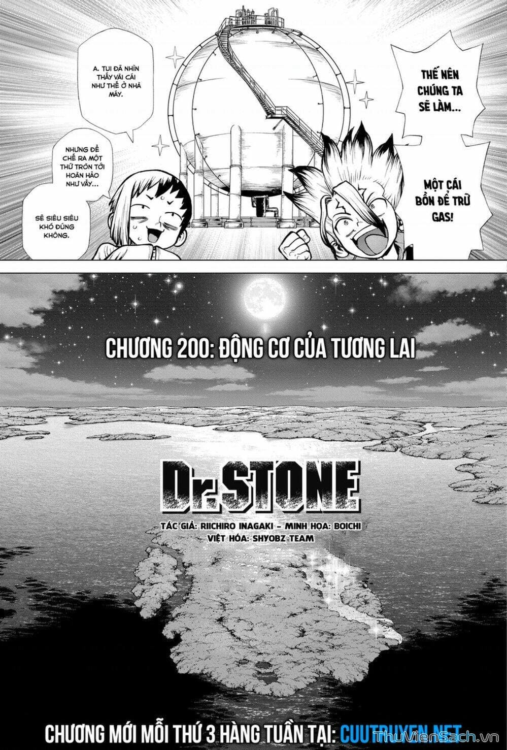 Truyện Tranh Dr.stone - Hồi Sinh Thế Giới trang 3740