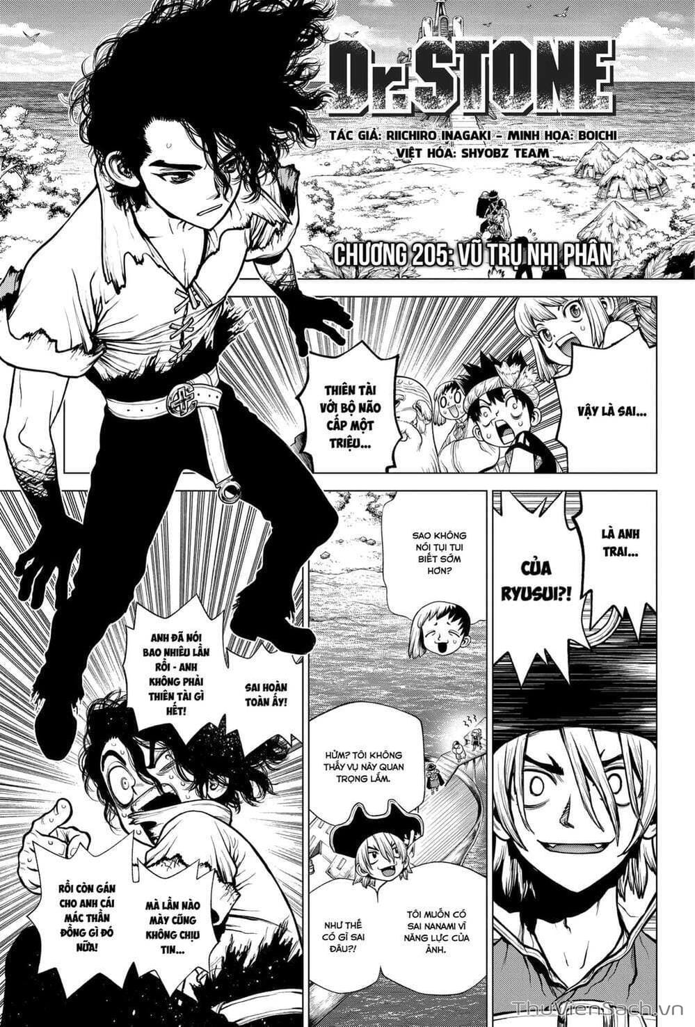 Truyện Tranh Dr. Stone - Hồi Sinh Thế Giới trang 3