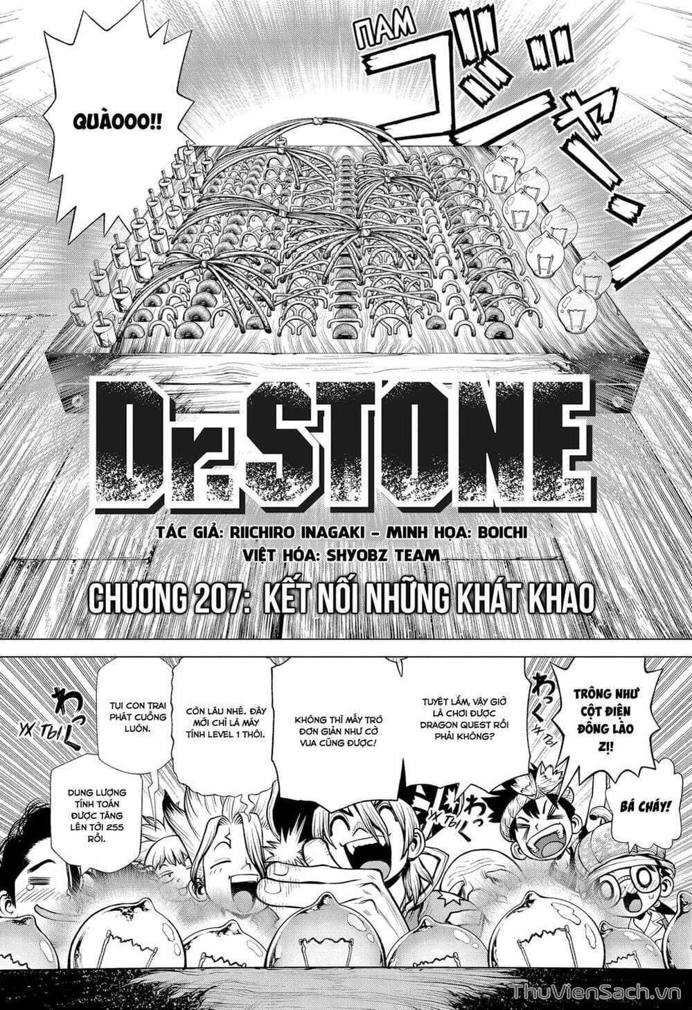 Truyện Tranh Dr. Stone - Hồi Sinh Thế Giới trang 3