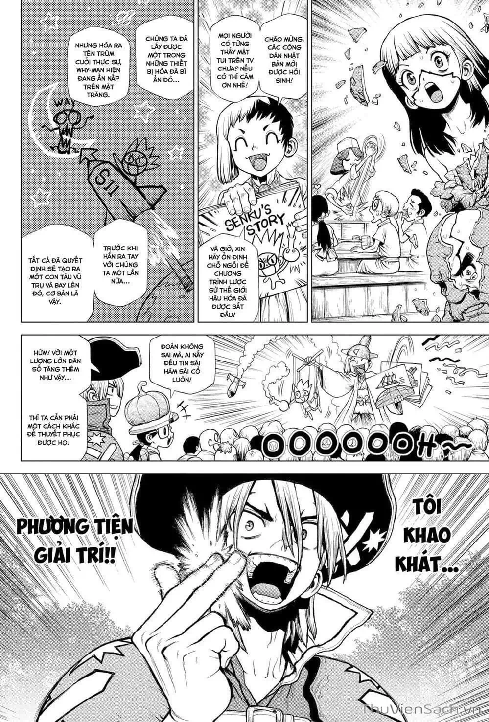 Truyện Tranh Dr. Stone - Hồi Sinh Thế Giới trang 3