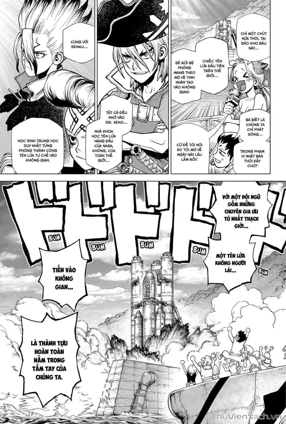 Truyện Tranh Dr. Stone - Hồi Sinh Thế Giới trang 3