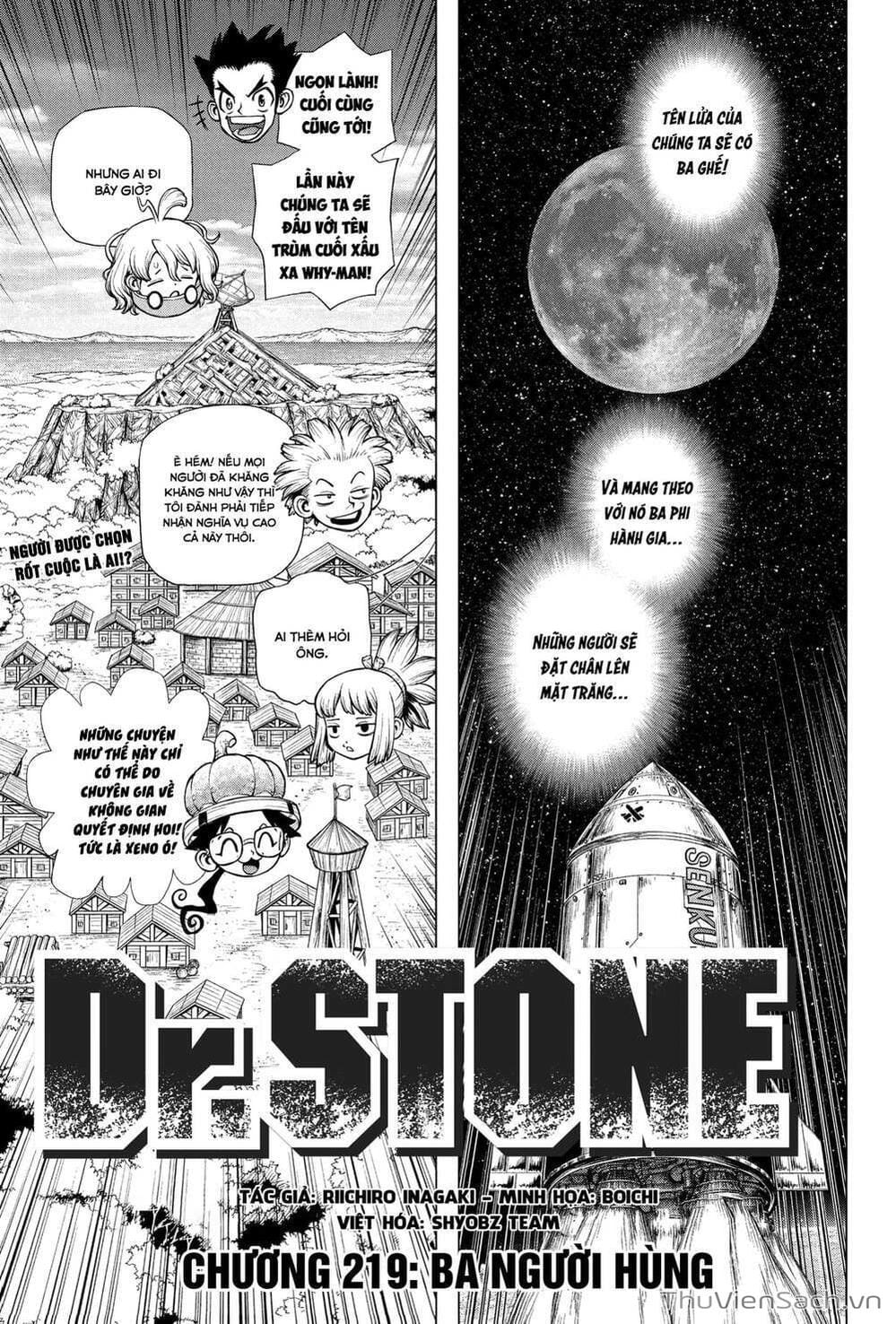 Truyện Tranh Dr. Stone - Hồi Sinh Thế Giới trang 3