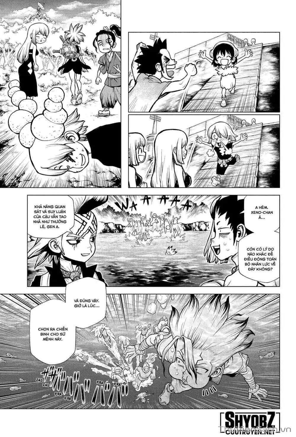 Truyện Tranh Dr. Stone - Hồi Sinh Thế Giới trang 3