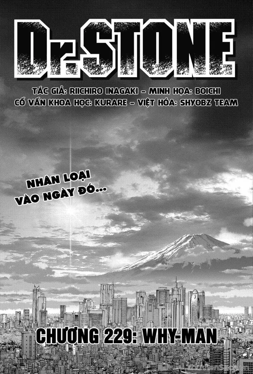Truyện Tranh Dr. Stone - Hồi Sinh Thế Giới trang 3