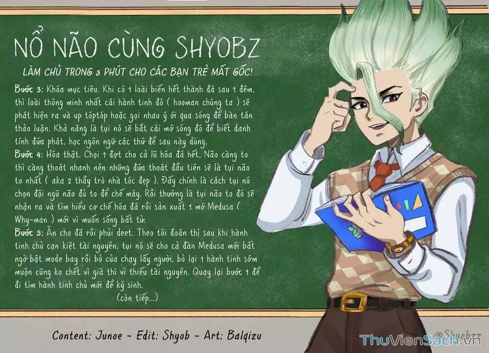 Truyện Tranh Dr. Stone - Hồi Sinh Thế Giới trang 3