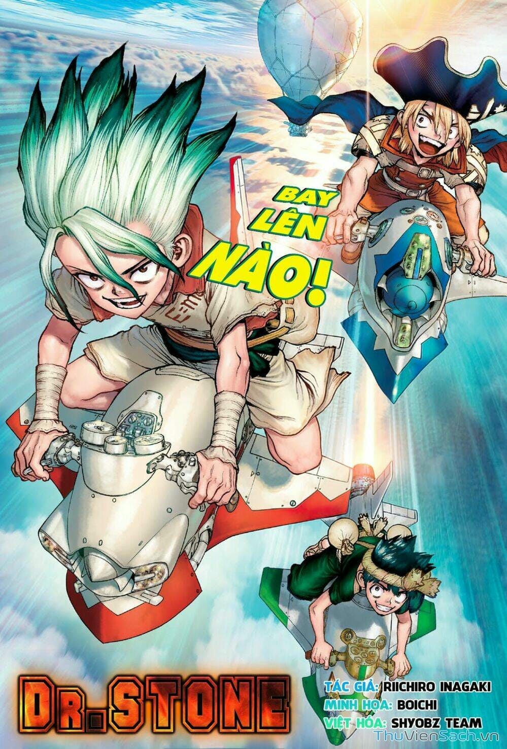 Truyện Tranh Dr. Stone - Hồi Sinh Thế Giới trang 3