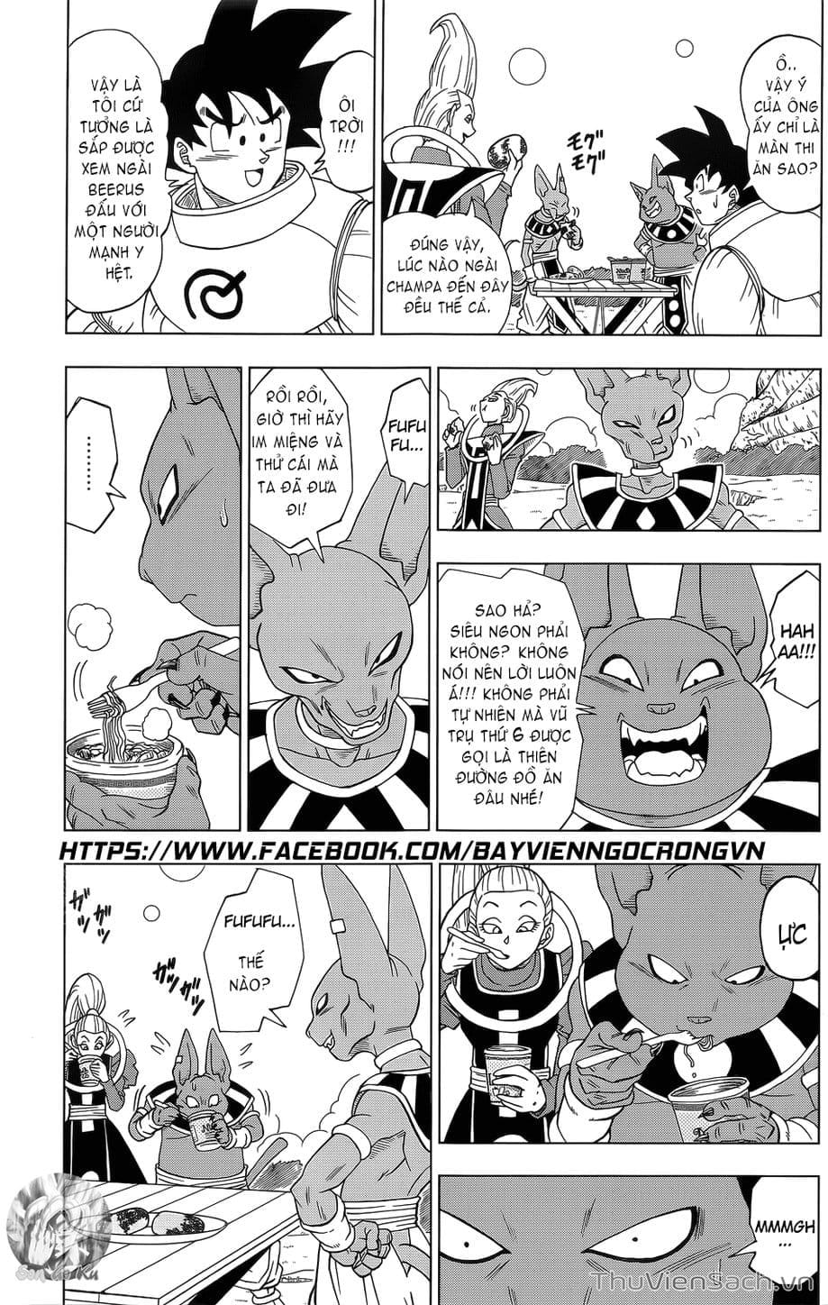 Truyện Tranh Truy Tìm Ngọc Rồng Siêu Cấp - Dragon Ball Super trang 3