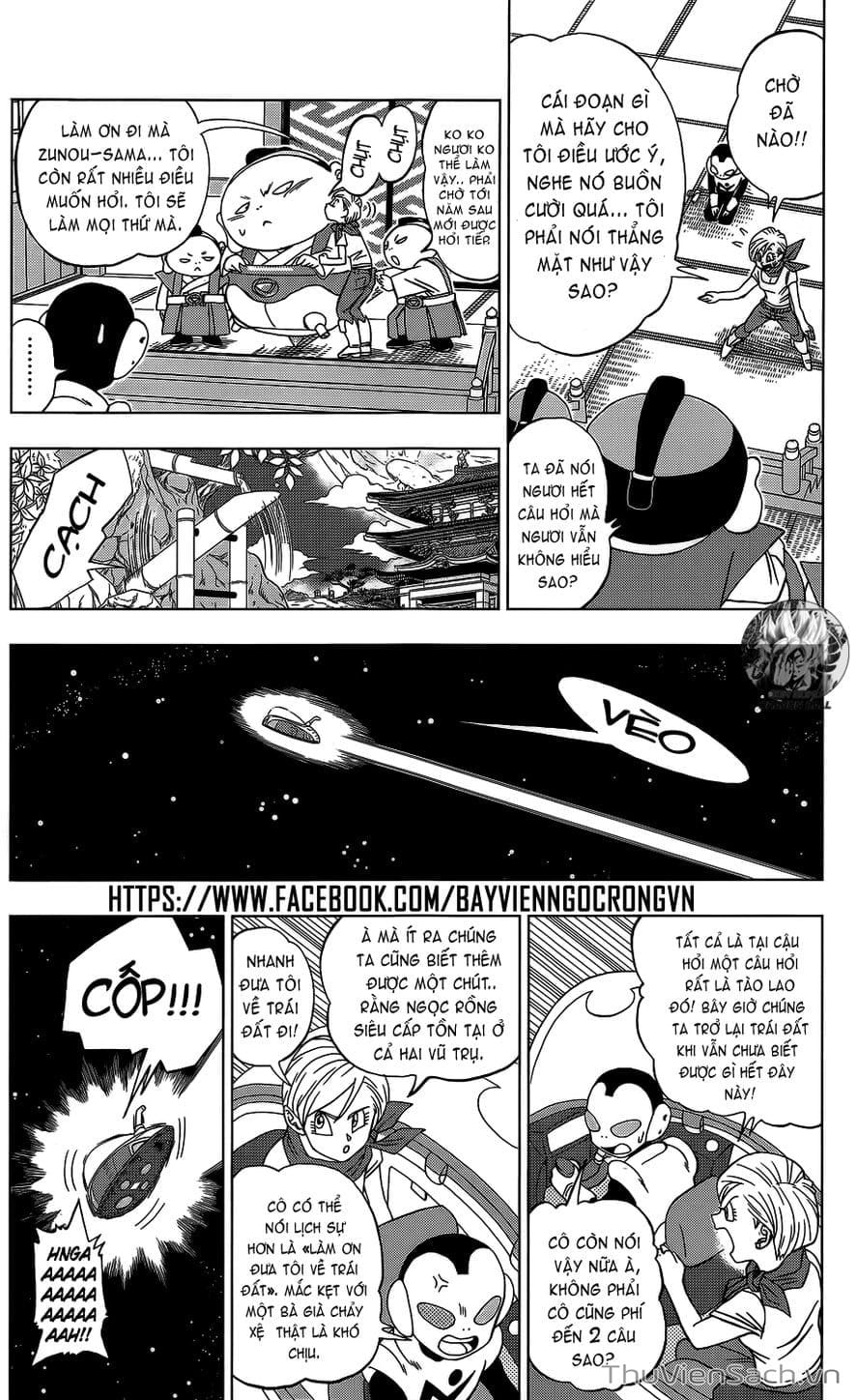 Truyện Tranh Truy Tìm Ngọc Rồng Siêu Cấp - Dragon Ball Super trang 3