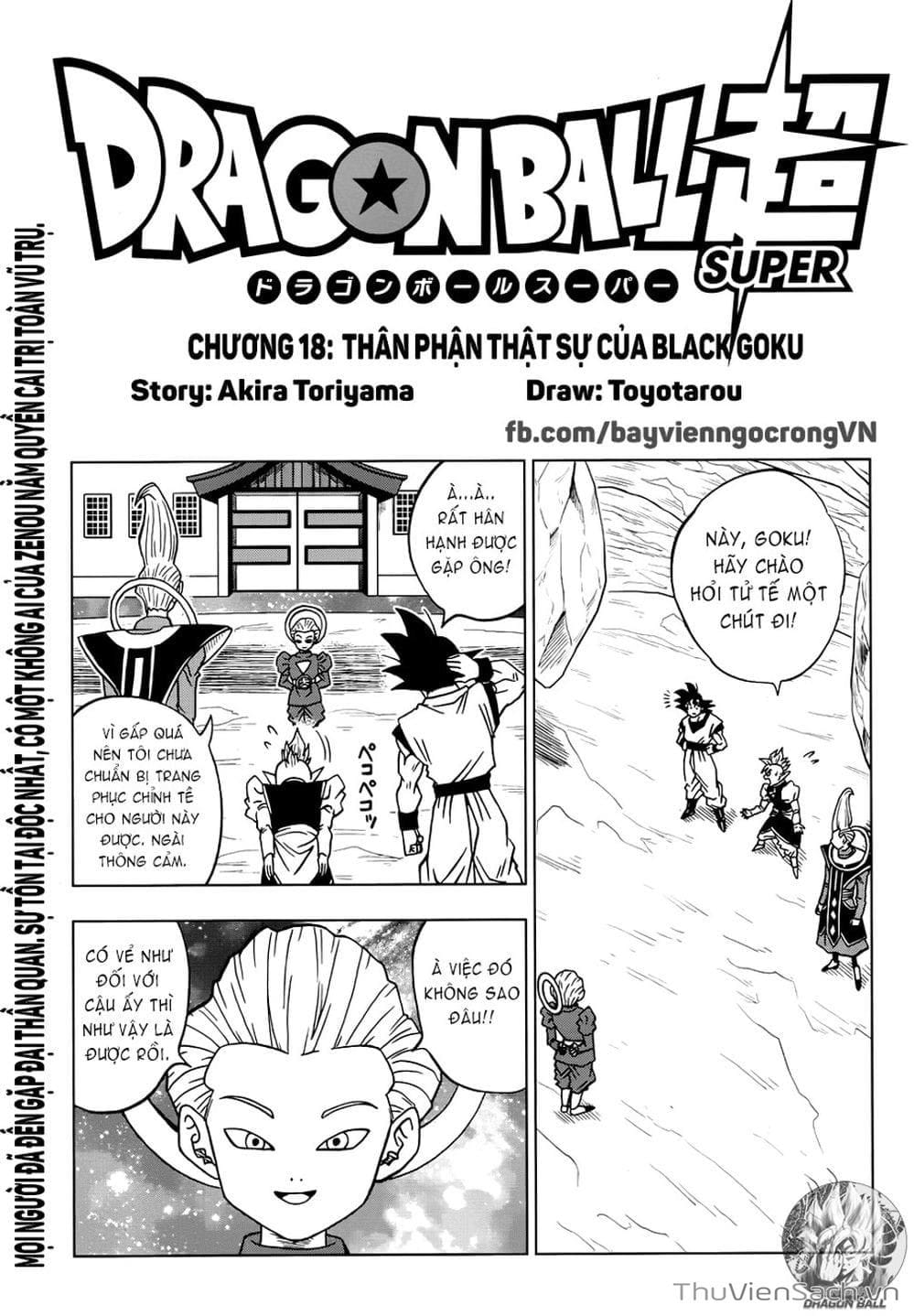 Truyện Tranh Truy Tìm Ngọc Rồng Siêu Cấp - Dragon Ball Super trang 3