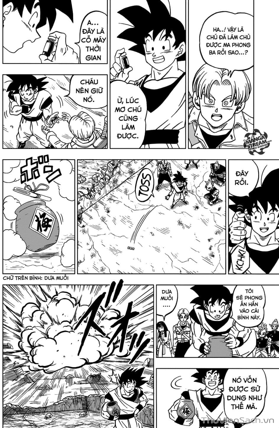 Truyện Tranh Truy Tìm Ngọc Rồng Siêu Cấp - Dragon Ball Super trang 3