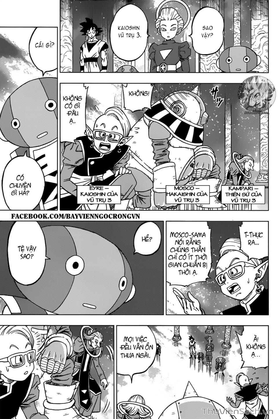 Truyện Tranh Truy Tìm Ngọc Rồng Siêu Cấp - Dragon Ball Super trang 3