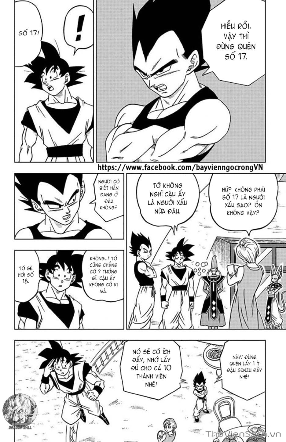 Truyện Tranh Truy Tìm Ngọc Rồng Siêu Cấp - Dragon Ball Super trang 3