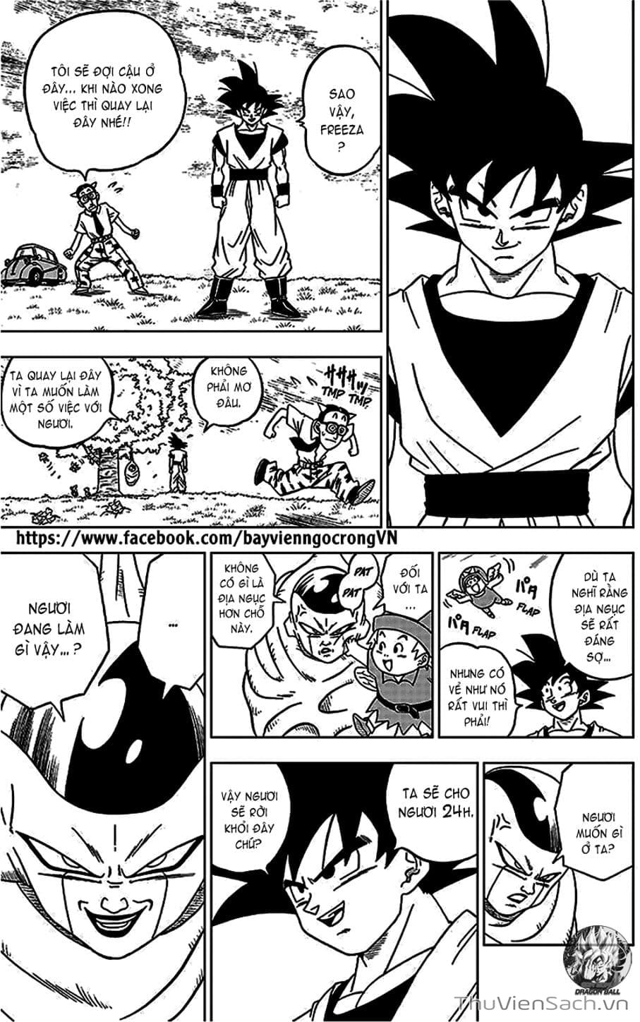 Truyện Tranh Truy Tìm Ngọc Rồng Siêu Cấp - Dragon Ball Super trang 3