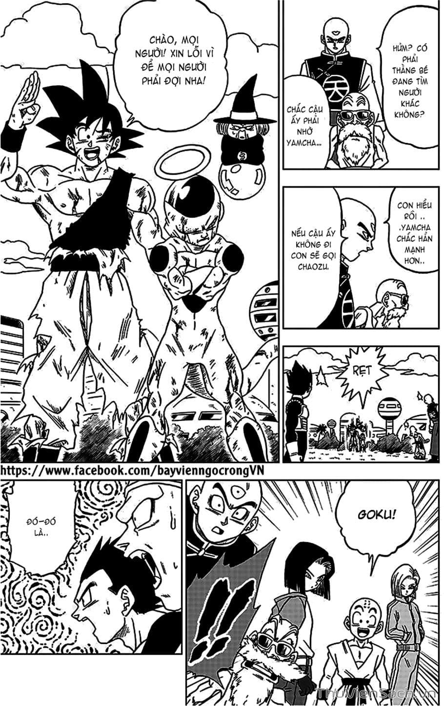 Truyện Tranh Truy Tìm Ngọc Rồng Siêu Cấp - Dragon Ball Super trang 3