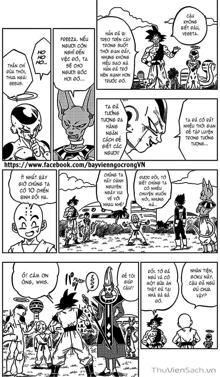 Truyện Tranh Truy Tìm Ngọc Rồng Siêu Cấp - Dragon Ball Super trang 3