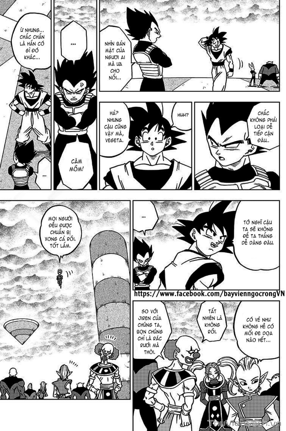 Truyện Tranh Truy Tìm Ngọc Rồng Siêu Cấp - Dragon Ball Super trang 3